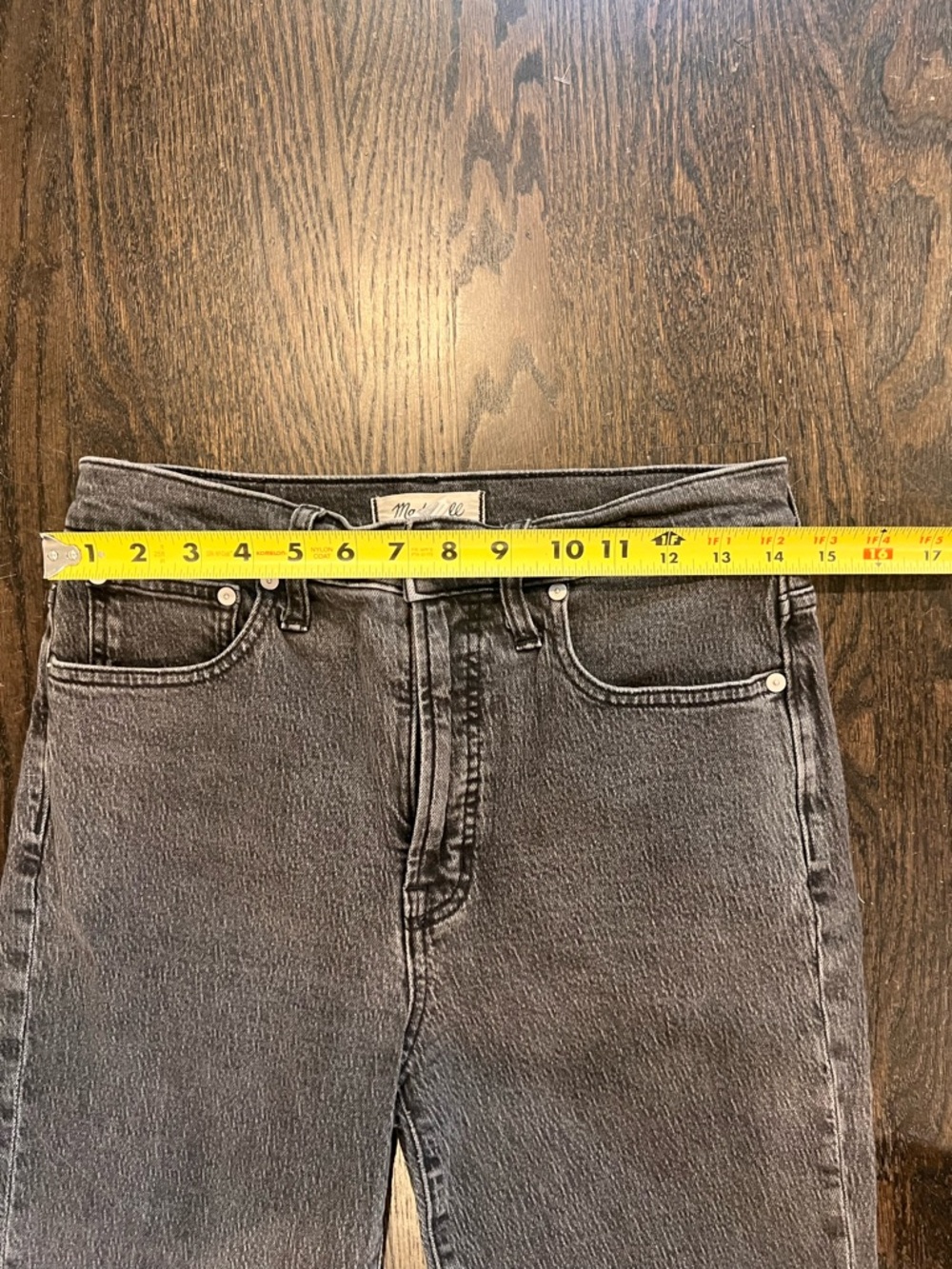 Madewell The Perfect Vintage Jeans Lunar Wash Grey High Rise Size 27 - Picture 7 of 12